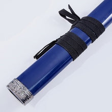 Load image into Gallery viewer, Traditional 27&quot; Blue Katana
