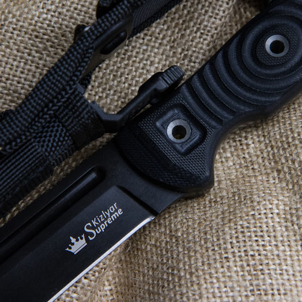 Maximus Aus8-Black Titanium Knife