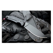 Load image into Gallery viewer, Savage Aus8-Black Titanium Knife
