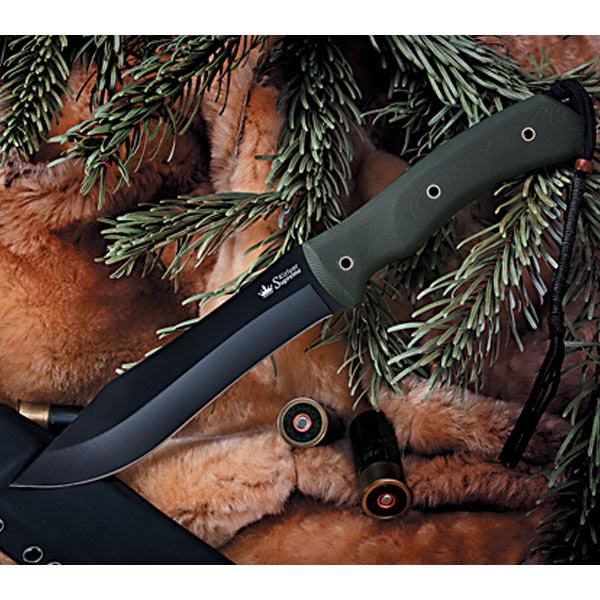 Safari Aus8-Black Titanium Knife