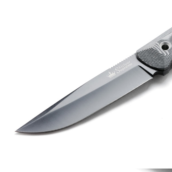 Kizlyar Supreme Echo D2-Black Titanium Knife