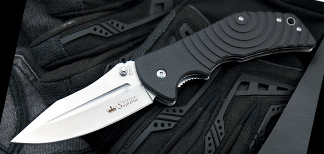 Kizlyar Supreme Bloke Z-440C Satin Knife