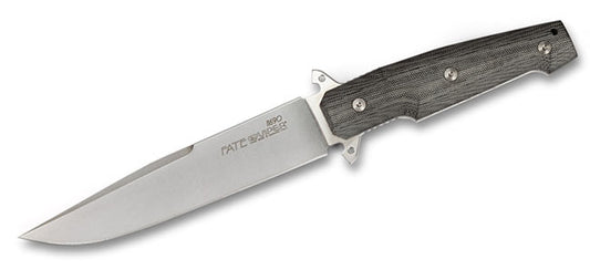 Fate-Fixed Blade, Black Micarta Knife