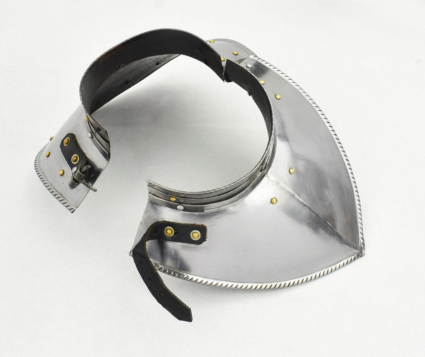 Steel Gorget with Articulated Collar