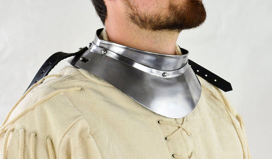 Medieval Gorget - 16 Gauge Steel