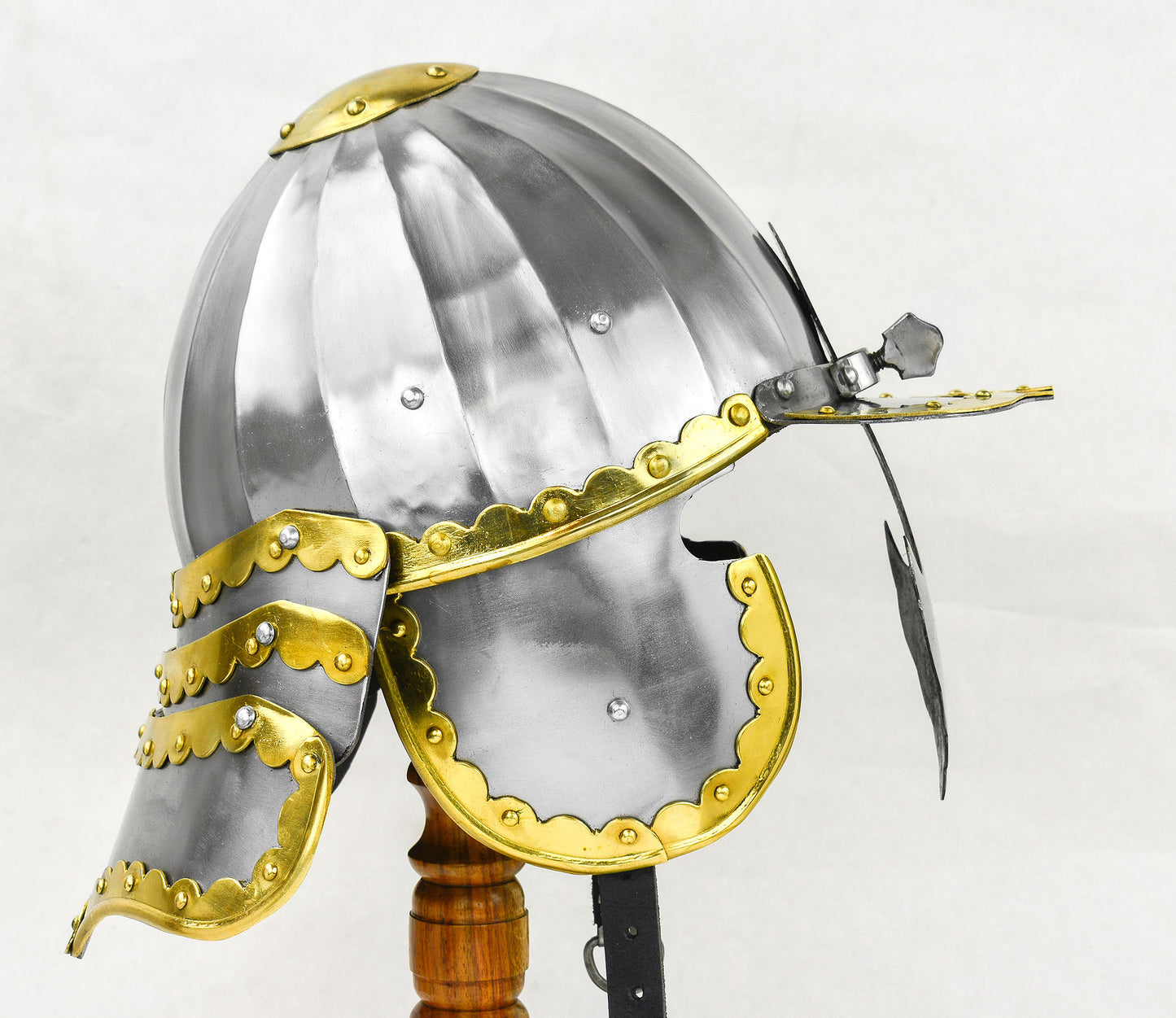 Polish Winged Hussar Helmet - 16 Gauge Steel