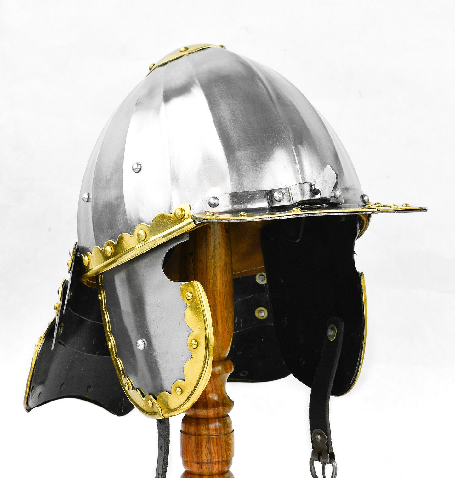 Polish Winged Hussar Helmet - 16 Gauge Steel