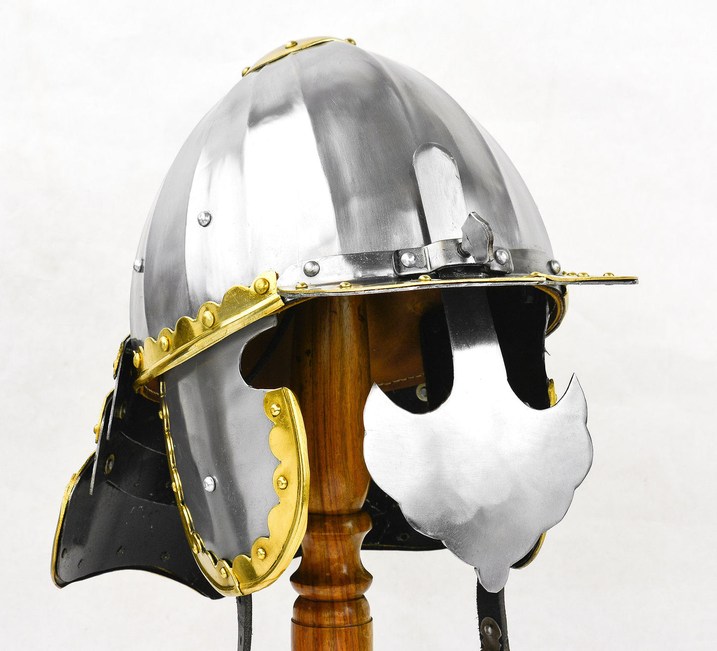 Polish Winged Hussar Helmet - 16 Gauge Steel