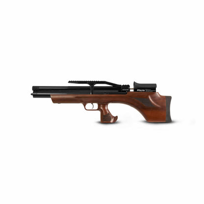Left side view of a Aselkon MX7 Short .22 Caliber PCP Air Rifle