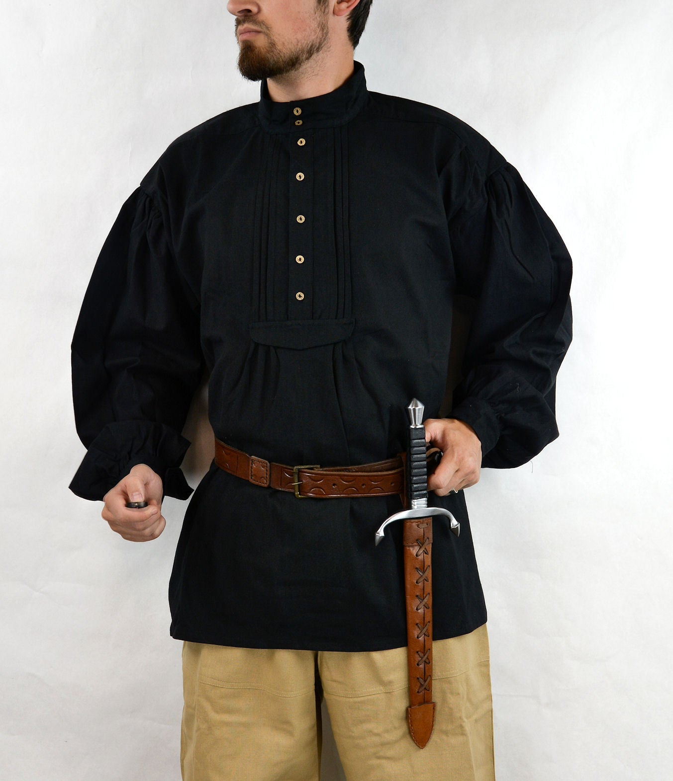 Swordsman Shirt - Black