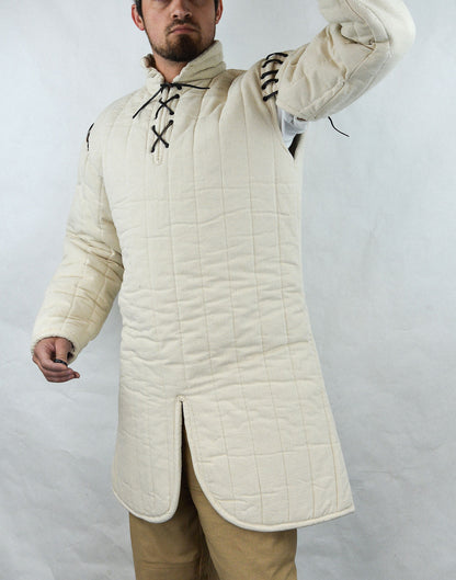 ambeson with Removable Laced Arms - Natural