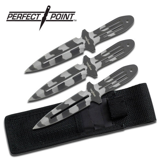 Urban Camo Throwing Knife Set