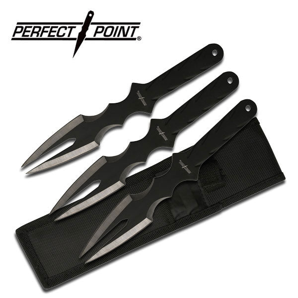 9" Throwing Knife Set w/ Nylon Sheath