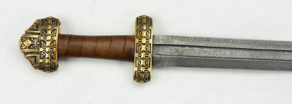 Viking Jarl Sword with Damascus Blade