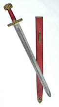 Load image into Gallery viewer, Hedeby 9th Century Viking Sword with Damascus Blade
