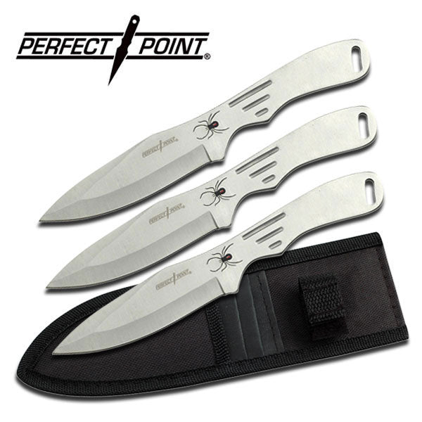 3-Piece 8 Inch Stainless Throwing Knife Set