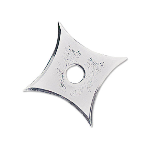 Silver Finish Medium Throwing Star Set