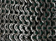 Load image into Gallery viewer, BFBM Chainmail Haubergeon - Butted Flat Rings - Blackened Finish
