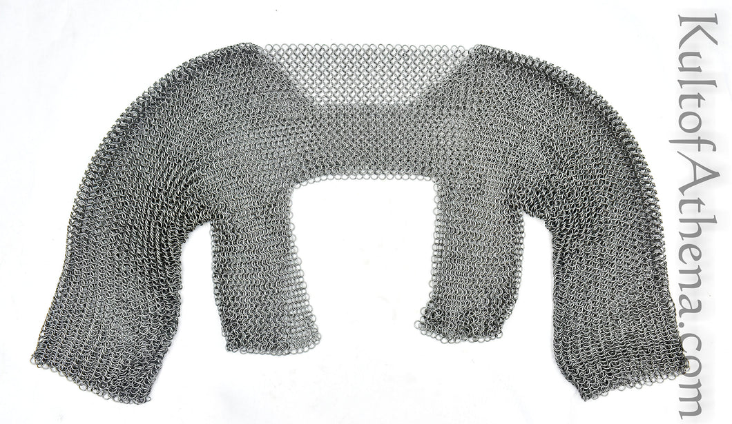 BRNH - Chainmail Half Hauberk - Butted High Tensile Wire Round Rings