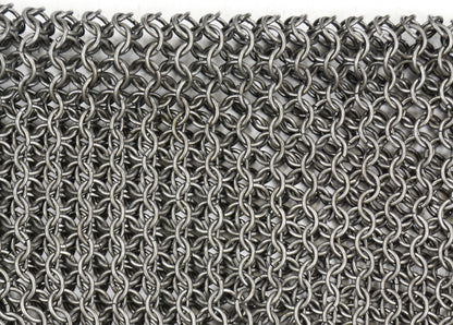 BRNH Chainmail Sleeve and Shoulder Panels - Butted High Tensile Wire Rings
