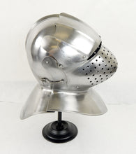 Load image into Gallery viewer, Milanese Helm - 16 Gauge Steel
