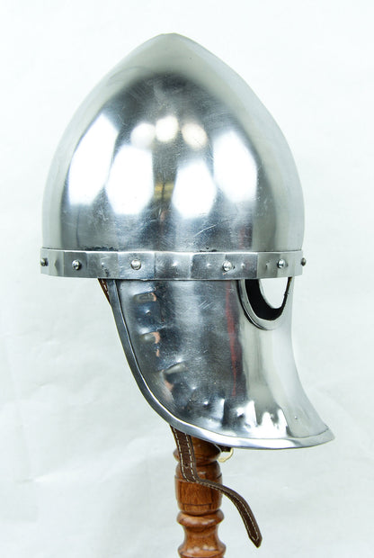 Italo-Norman Medieval Helm - 16 Gauge Steel