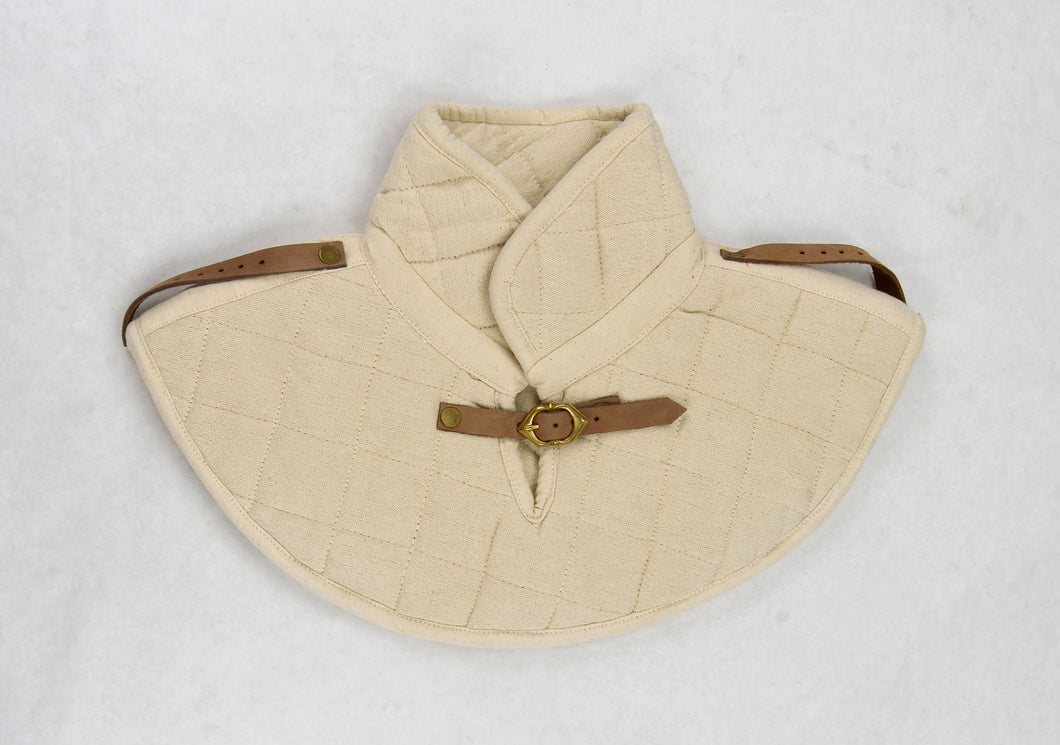 Padded Gambeson Collar - Natural