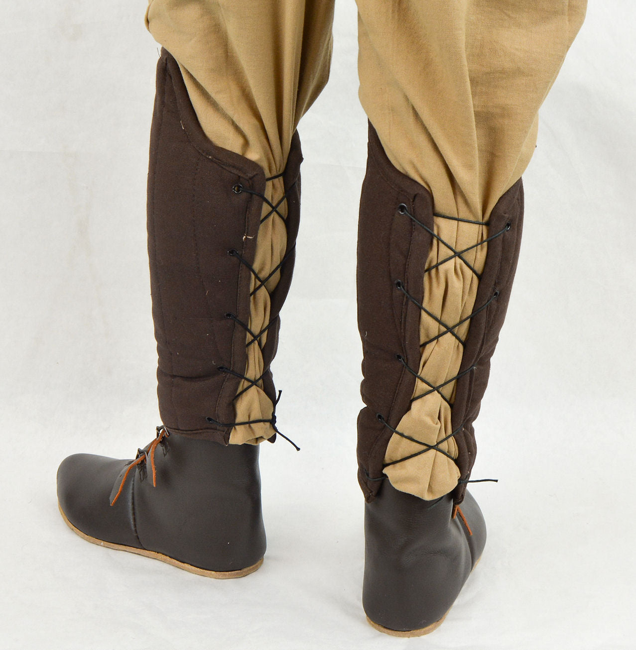 Padded Greaves - Brown