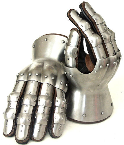 14th Century Hour Glass Gauntlets