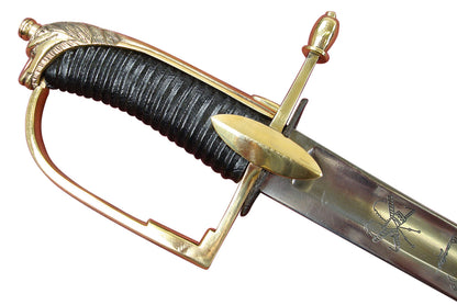Russian 1798 Light Cavalry Officers Saber
