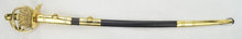 Load image into Gallery viewer, French Napoleonic Artillery Officer&#39;s Sword - brass scabbard
