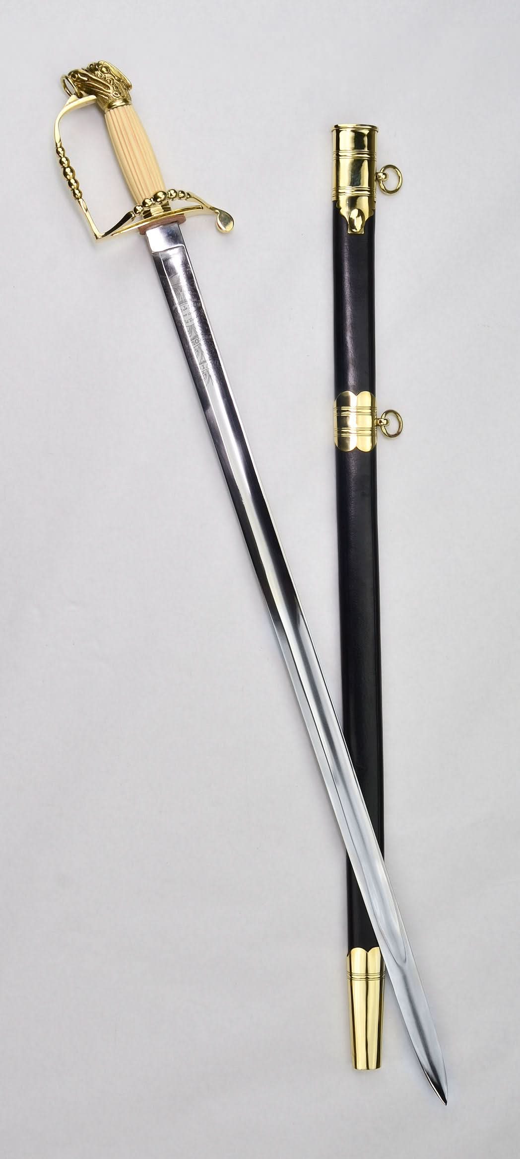 American War of 1812 Eagle Head Spadroon