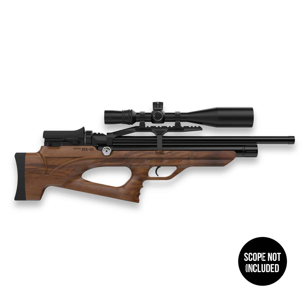 Aselkon MX10 .22 Caliber PCP Air rifle with Turkish Walnut Stock