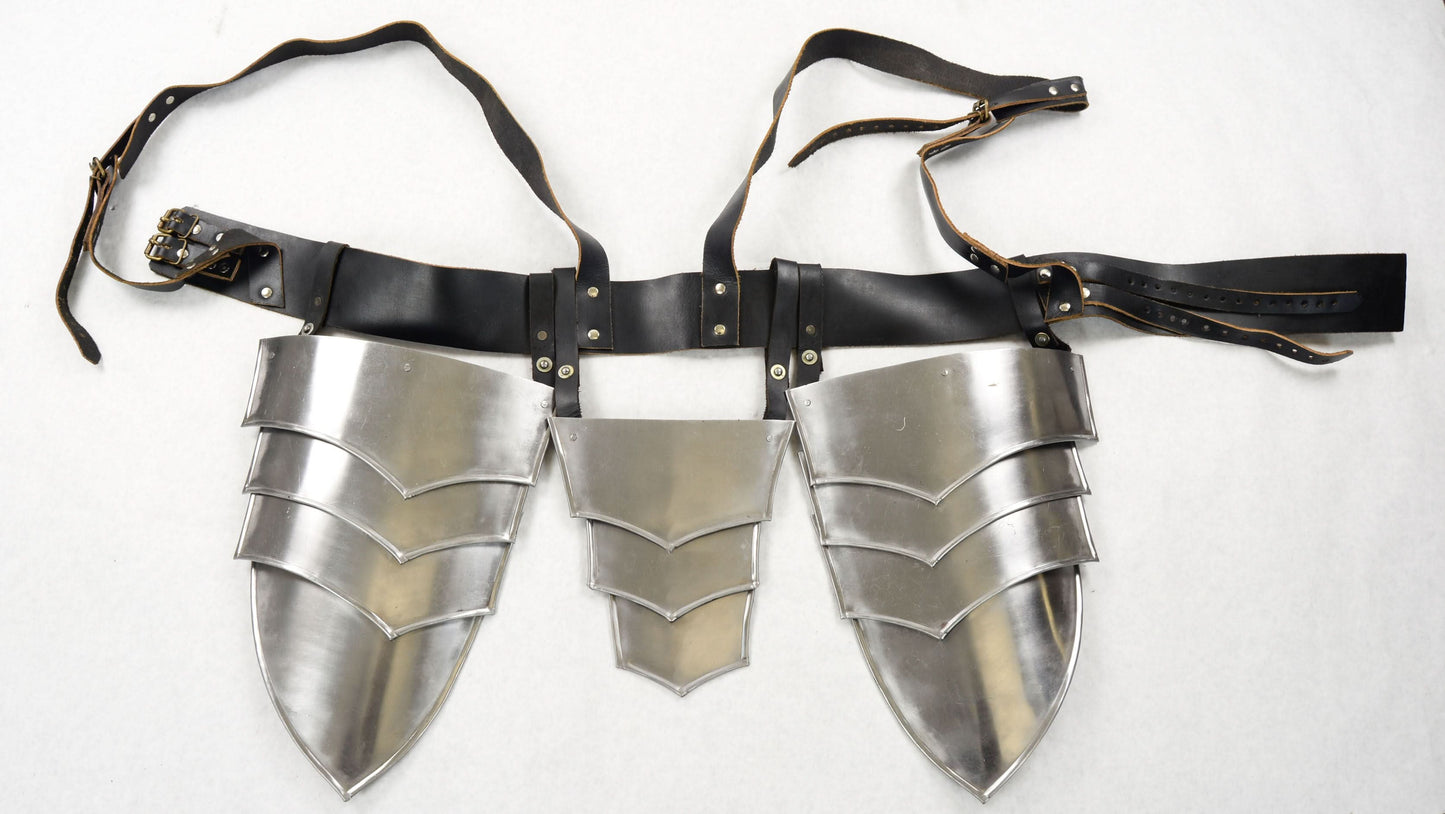 Avenger Tassets with Leather Belt