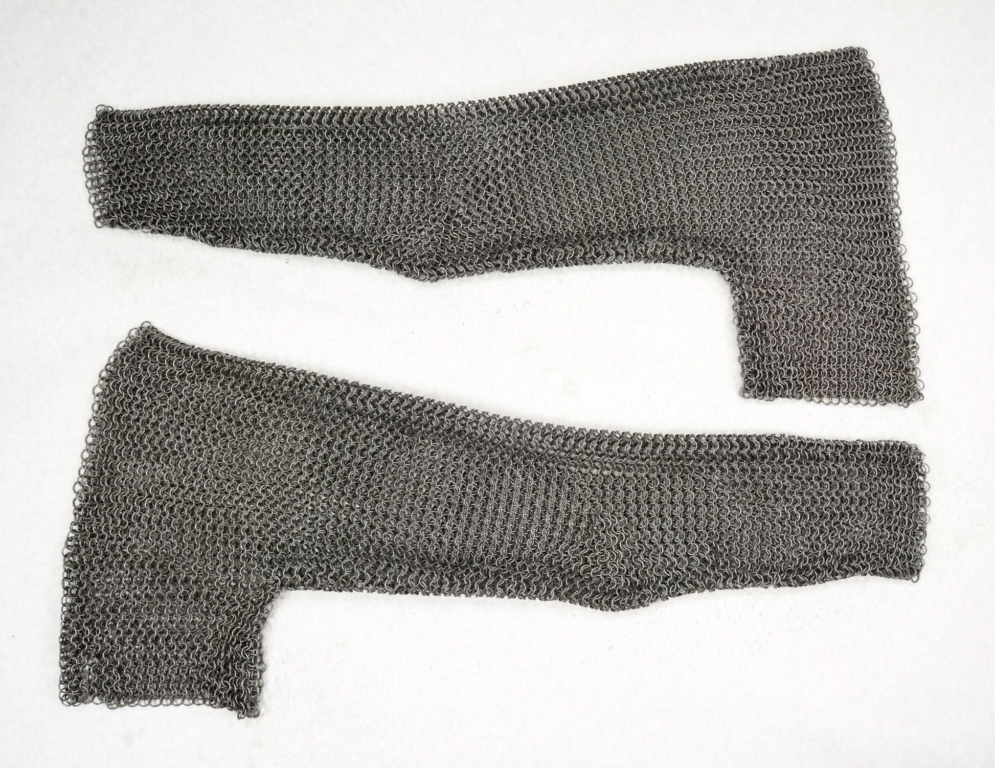 BRNH Chainmail Sleeve and Shoulder Panels - Butted High Tensile Wire Rings