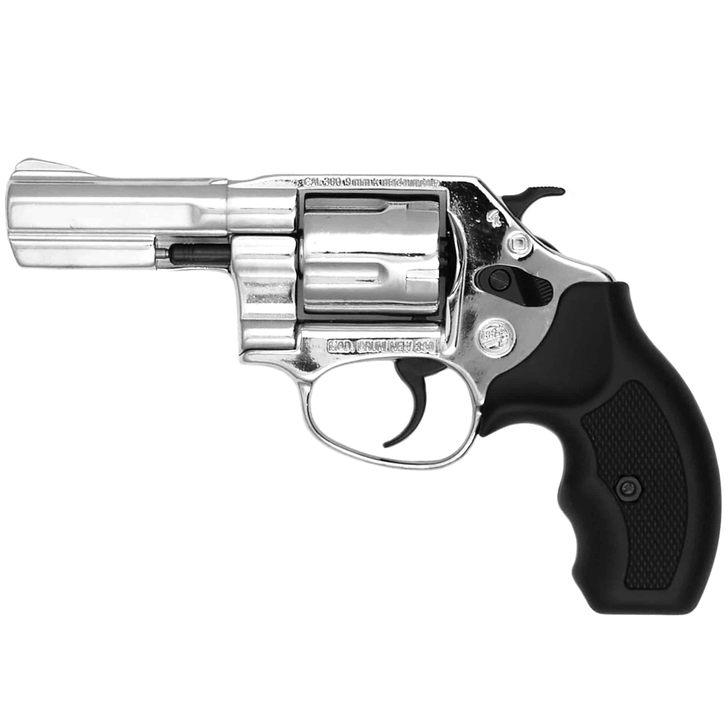 Bruni .38  Revolver- 3" Barrel/Nickel Finish