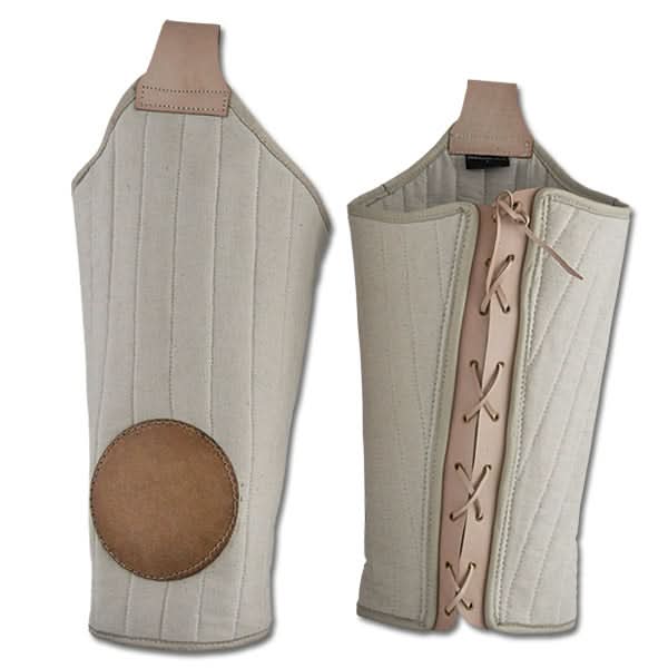 Crusader Upper Leg Padding, Natural