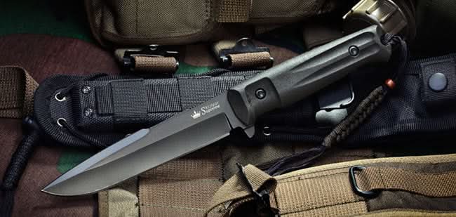 Delta D2-Black Titanium Knife