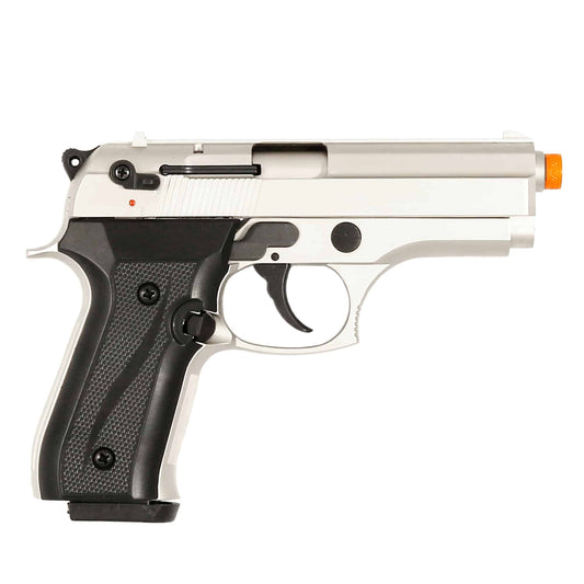 Dicle 8000 9mm Blank Firing Pistol- Satin Finish