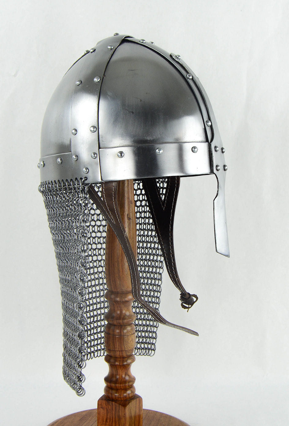 Norman Nasal Helm with Aventail - 11 / 16 Gauge