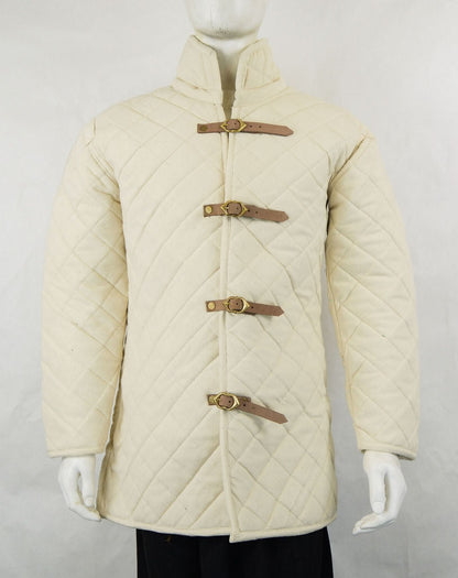 Front Buckled Gambeson with Open Armpit Design