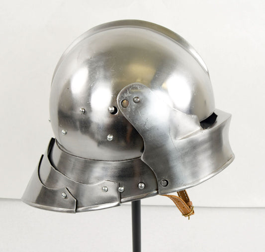 German Sallet - 16 Gauge Steel