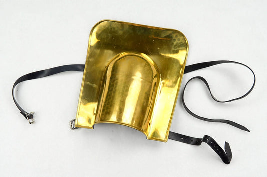 Gladiator Galerus Shoulder Guard - 18 Gauge Brass