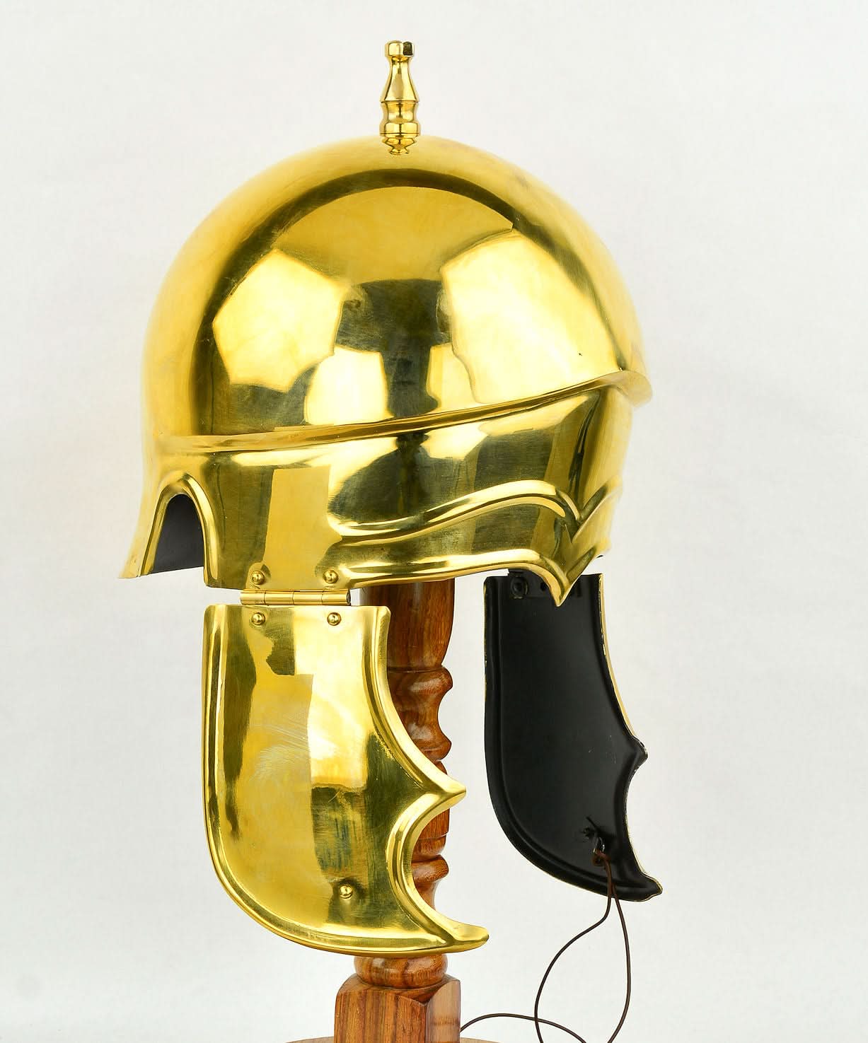 Greek Attic Helmet - 18 Gauge Brass