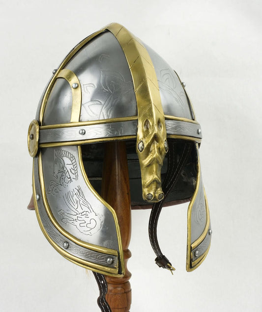 Horse Lord Helm - 18 Gauge Steel