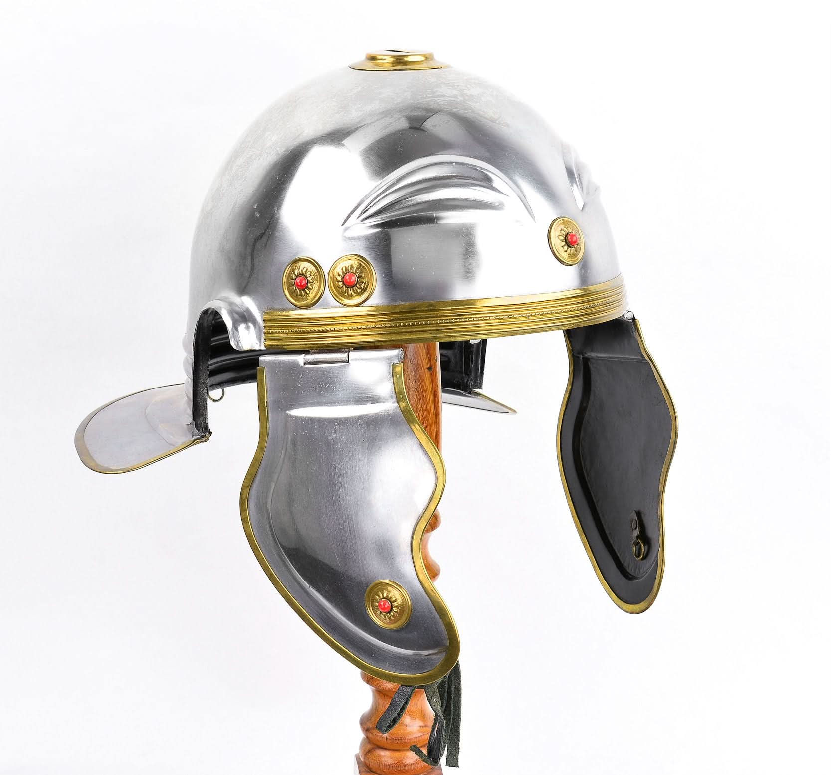 Imperial Roman Gallic Helmet - 18 Gauge Steel