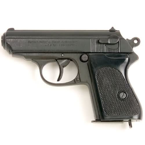 James Bond Style Automatic Pistol Non-Firing/ Black Finish