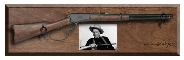 John Wayne Replica Lever-Action Rifle Frame Set DARK WOOD