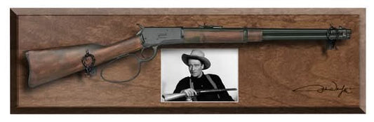 John Wayne Replica Lever-Action Rifle Frame Set DARK WOOD