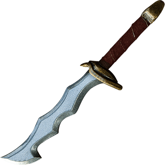 closeup of a LARP Corsair Dagger